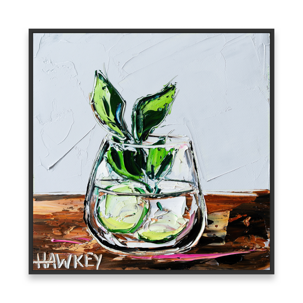 Gin And Tonic With Mint And Cucumber 3  [Print]