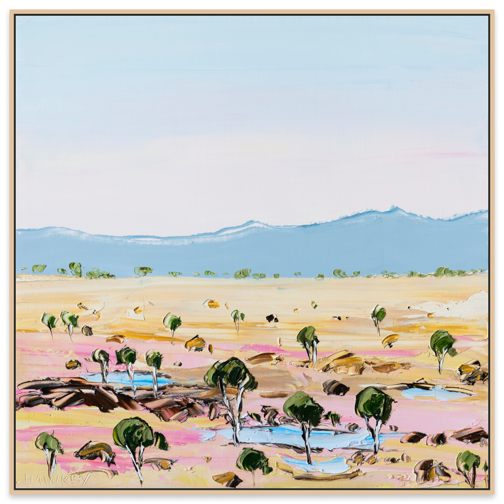 Colourful land 6 angela hawkey art prints