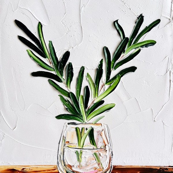 Main image of Olive branches On White